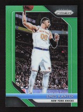 Enes Kanter 2018-19 Panini Prizm #277 Prizms Green New York Knicks