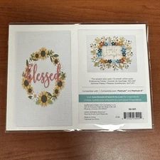 Spellbinders S2-321 Fall Blooms + My Favorite Things Sunflower Wreath Dies Set