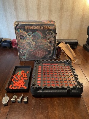 Dungeons & Dragons Electronic Computer Labyrinth Game - Mattel 1980 - Works