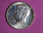 1965- Kennedy Half Dollar 40% #P33401