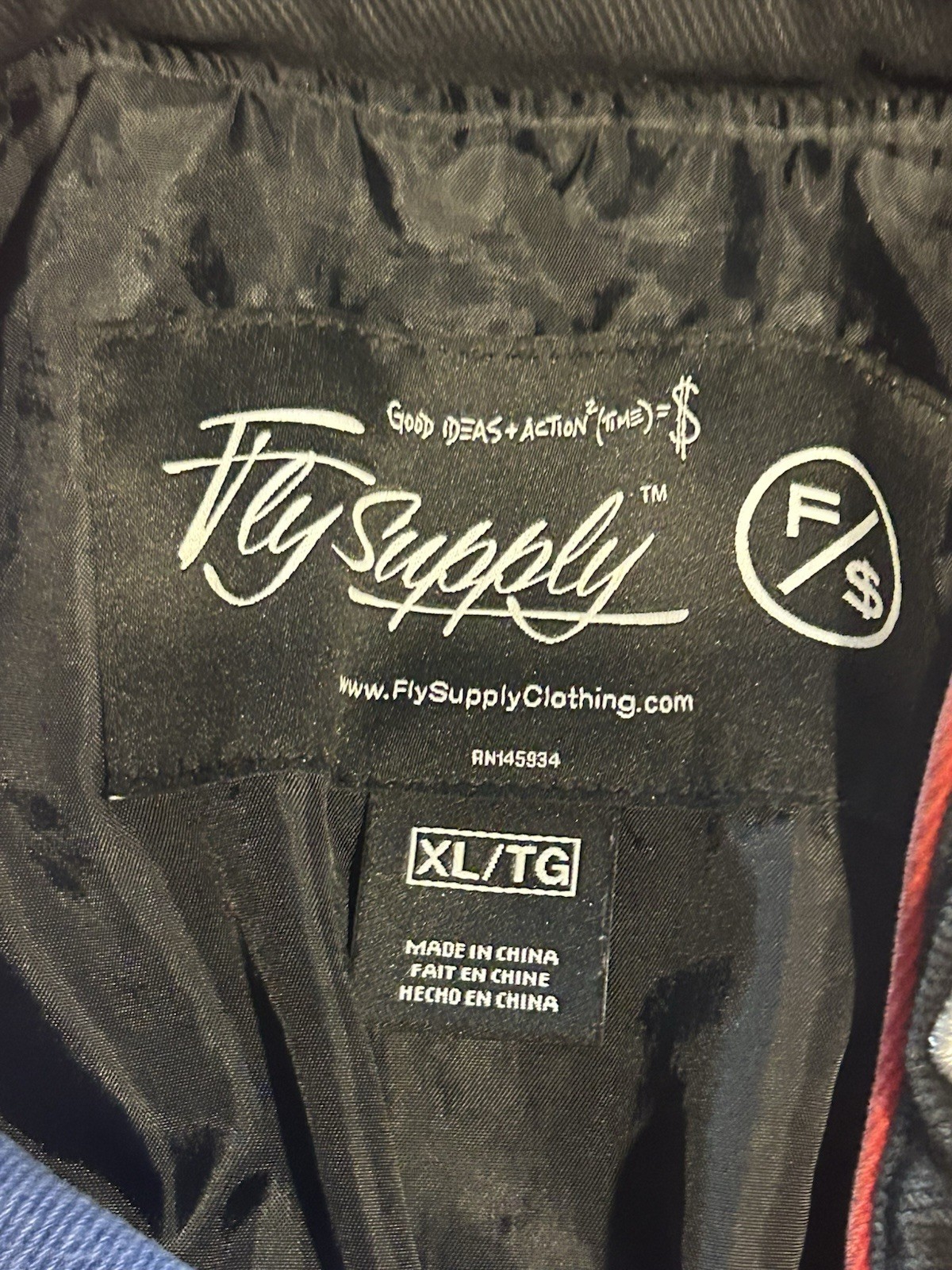 Bold Fly Supply Statement Patchwork Racing Jacket… - image 11