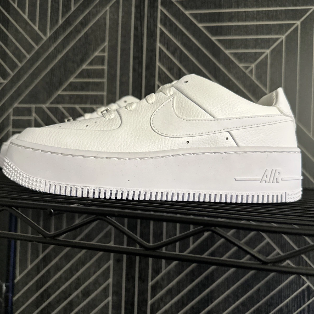 Nike Air Force 1 Sage Low Triple White W for sale - eBay