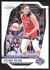 6897K 2024 Panini Prizm WNBA #34 Stefanie Dolson Silver Prizms