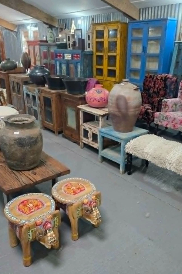 Indian Vintage & Reclaimed Furniture Warehouse Sale