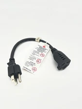 1FT Power Strip Liberator 16 Awg UL Extension Cord Cable Outlet Saver