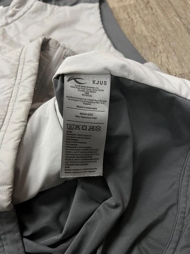 KJUS x Los Angeles Country Club LACC Retention Quilted Zip Golf Vest Men's M/50 image 7