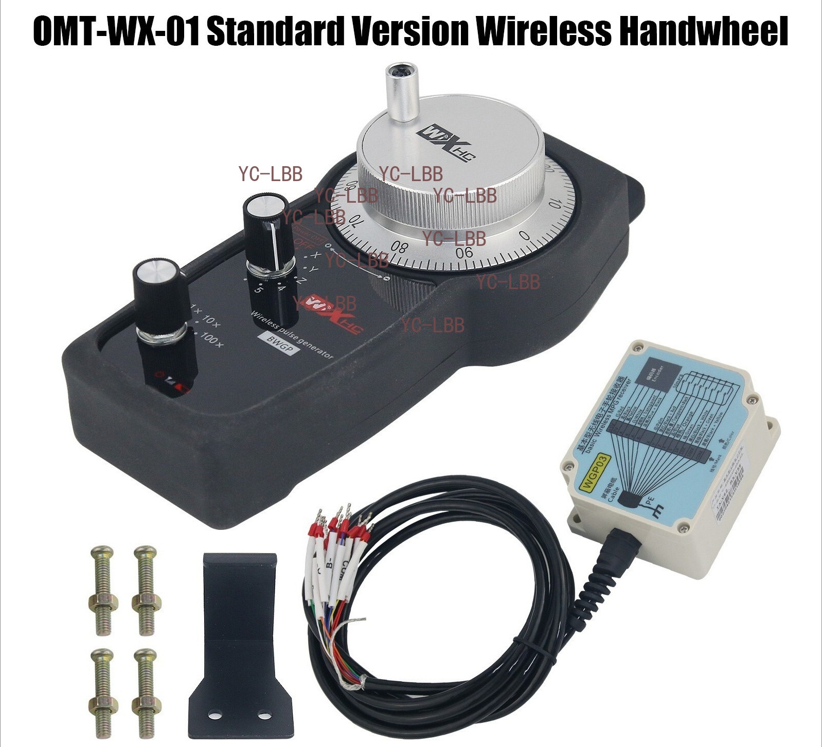 OMT-WX-01 Wireless Handwheel Wireless MPG CNC Handwheel 100PPR 50M Transmission