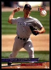 Kevin Brown 1993 Ultra #276 Texas Rangers MLB READ FREE SHIPPING AutographDen
