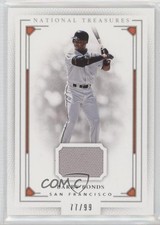 2016 Panini National Treasures 77/99 Barry Bonds #66 5w7