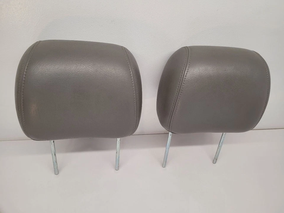 2003-2006 CHEVROLET AVALANCHE 1500 RH LH FRONT HEADREST GRAY LEATHER 88941770 — 第 2/4 张图片