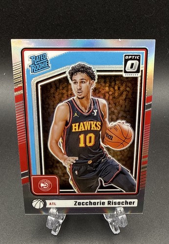 2024-25 Panini Donruss Optic - Rated Rookie Zaccharie Risacher #268 Holo...