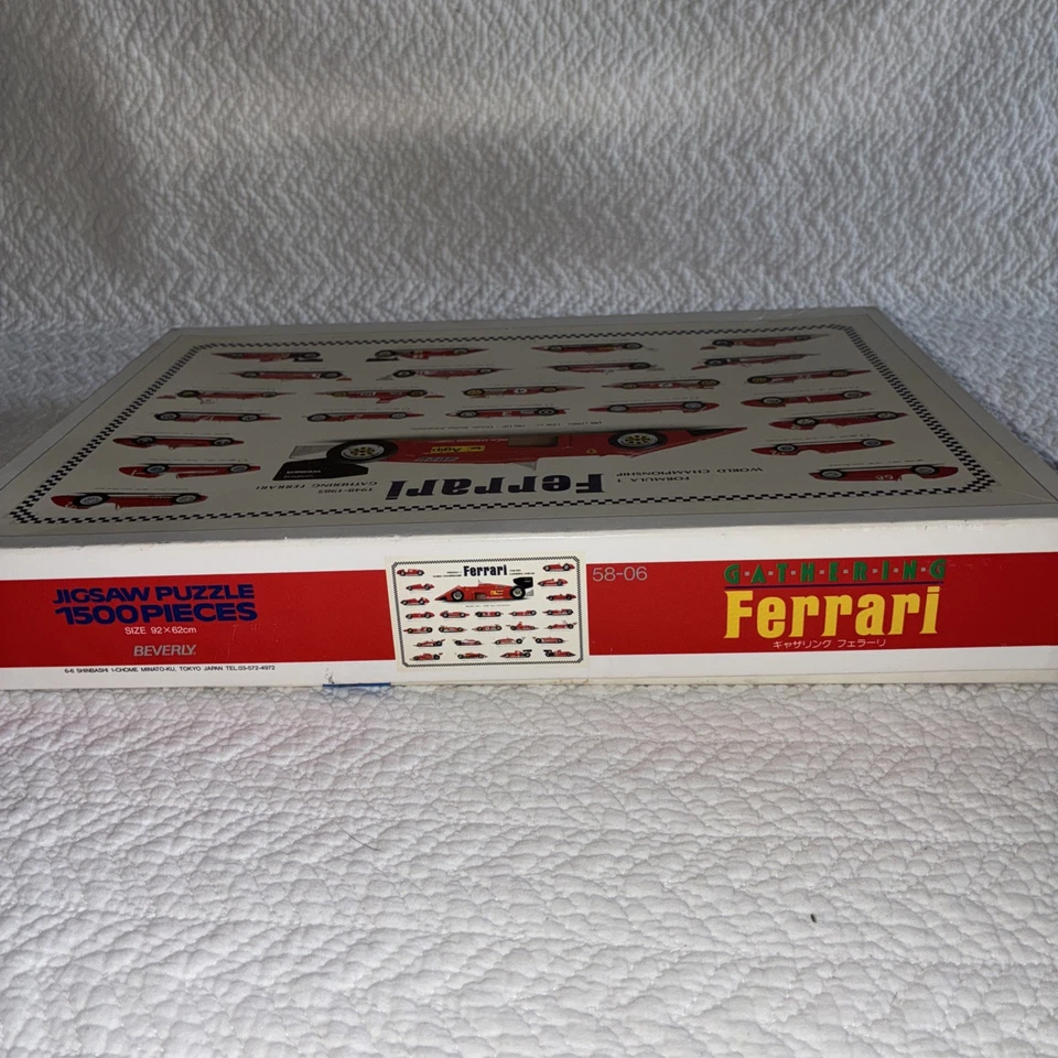 [BIENES] Rompecabezas Ferrari F1 1500 piezas Japón 92x62 cm Foto 4 de 4