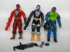 Vintage Hasbro G.I. JOE ARAH Figure Cobra Bats & Overkill Mail Away Figure LOT