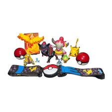Pok�mon Figure Lot Pikachu Zoroark Dialga Giratina Moltres Pok� Ball Belt