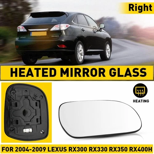 for Lexus RX330 RX350 RX400H Dim Auto Only Passenger Side Mirror Glass Adhesive