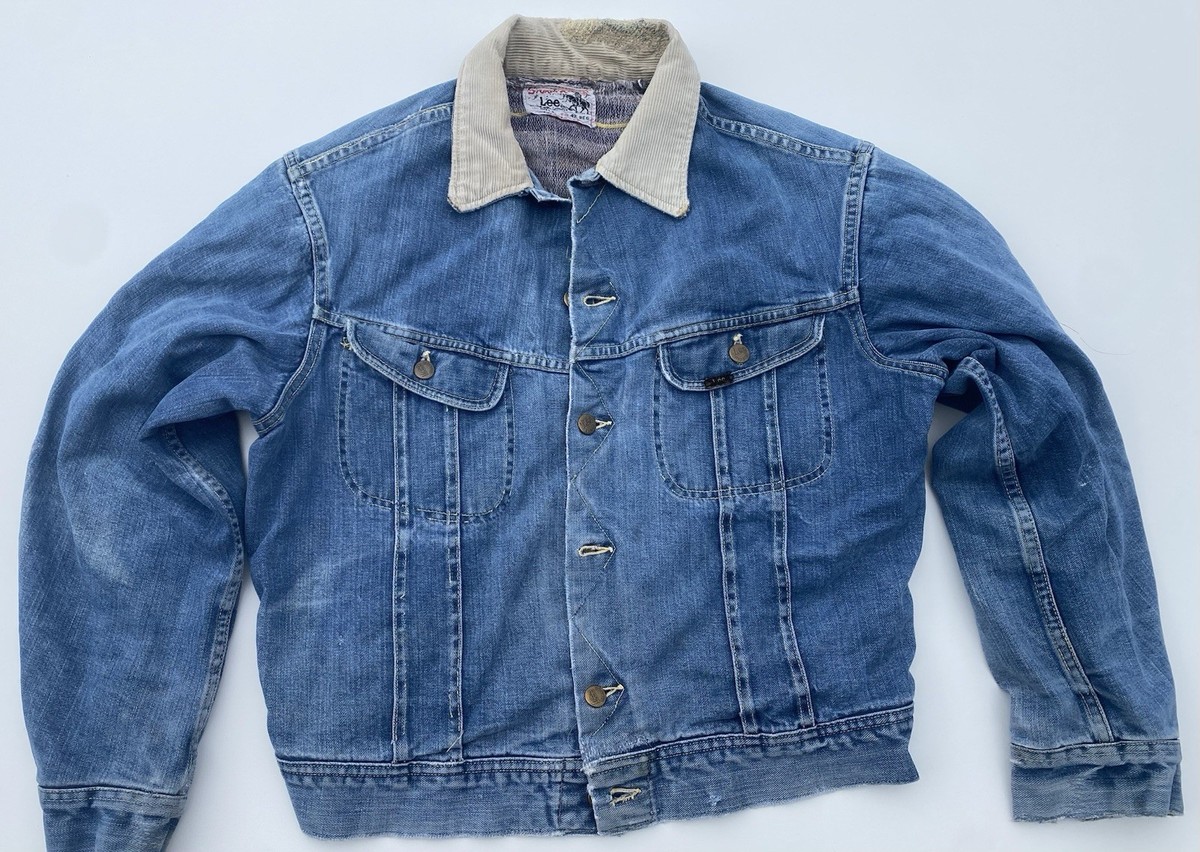 1960's AUTHENTIC STORM RIDER Lee 101-J VINTAGE INDIGO DENIM JACKET
