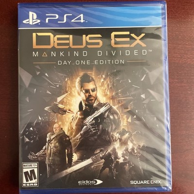 Deus Ex: Mankind Divided - Day One Edition PlayStation 4 PS4 New+Factory Sealed