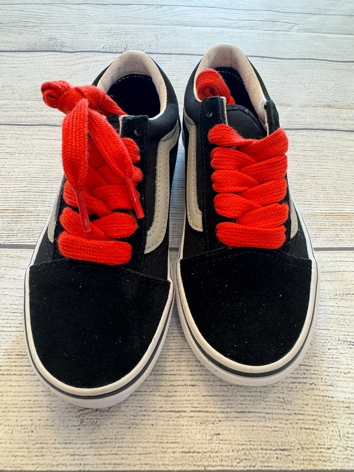 Vans Tenis Niños 13 Nuevo Old Skool Retro Pop Patín Informal Zapatos de Todos los Días Foto 2 de 4