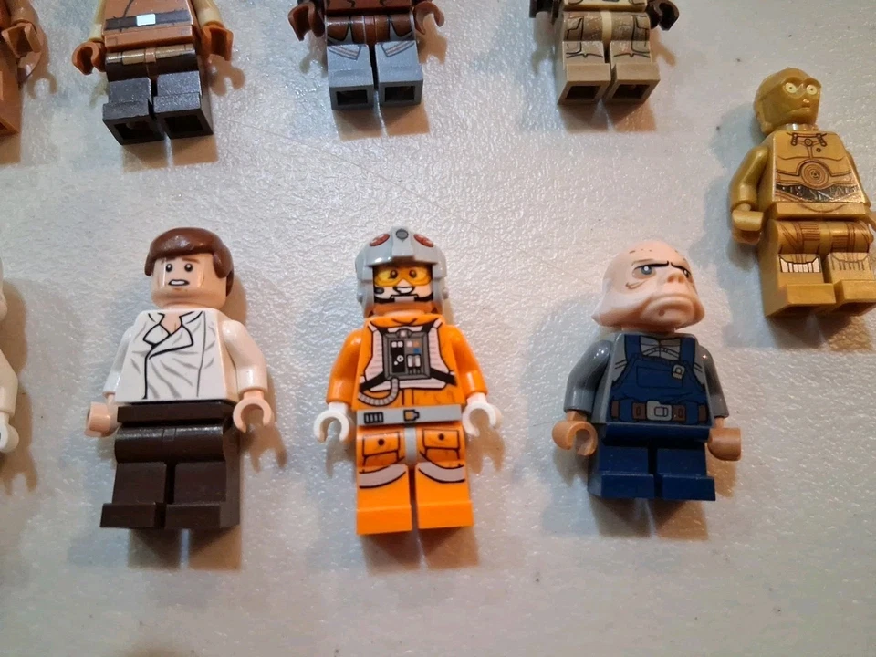 Lego Collection Of Rare Star Wars 11 Minifigures.  Noga-ta, Admiral ackbar. - Image 2 of 4