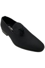 Stacy Adams Men's Tazewell Slip-On Tassel Loafers Black