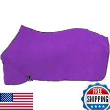 Tough1 Soft Fleece Blanket Liner/Cooler - Purple - Large