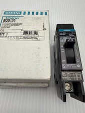 NEW IN BOX - 2 - Siemens BQD120 20 Amp 277 VAC 1 Pole Bolt-On Circuit Breaker