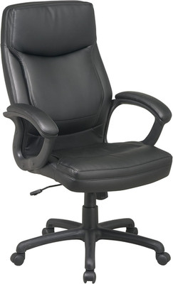 Office Star EC Series Executive Bonded Leather High Back Adjustable Office Chair