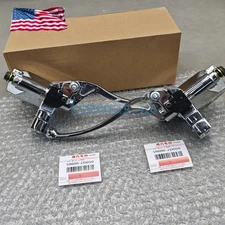 New New Chrome Brake Master Cylinder Clutch Levers For Suzuki Intruder 800 1400