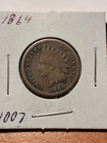 1864 Indian Cent - Good -  $1.99 Shipping