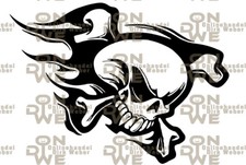 Aufkleber "Skull 23" klein, Autoaufkleber, Totenschädel, Totenkopf, (2013)