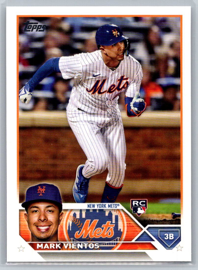2023 Topps #550 Mark Vientos Rookie RC METS (B)