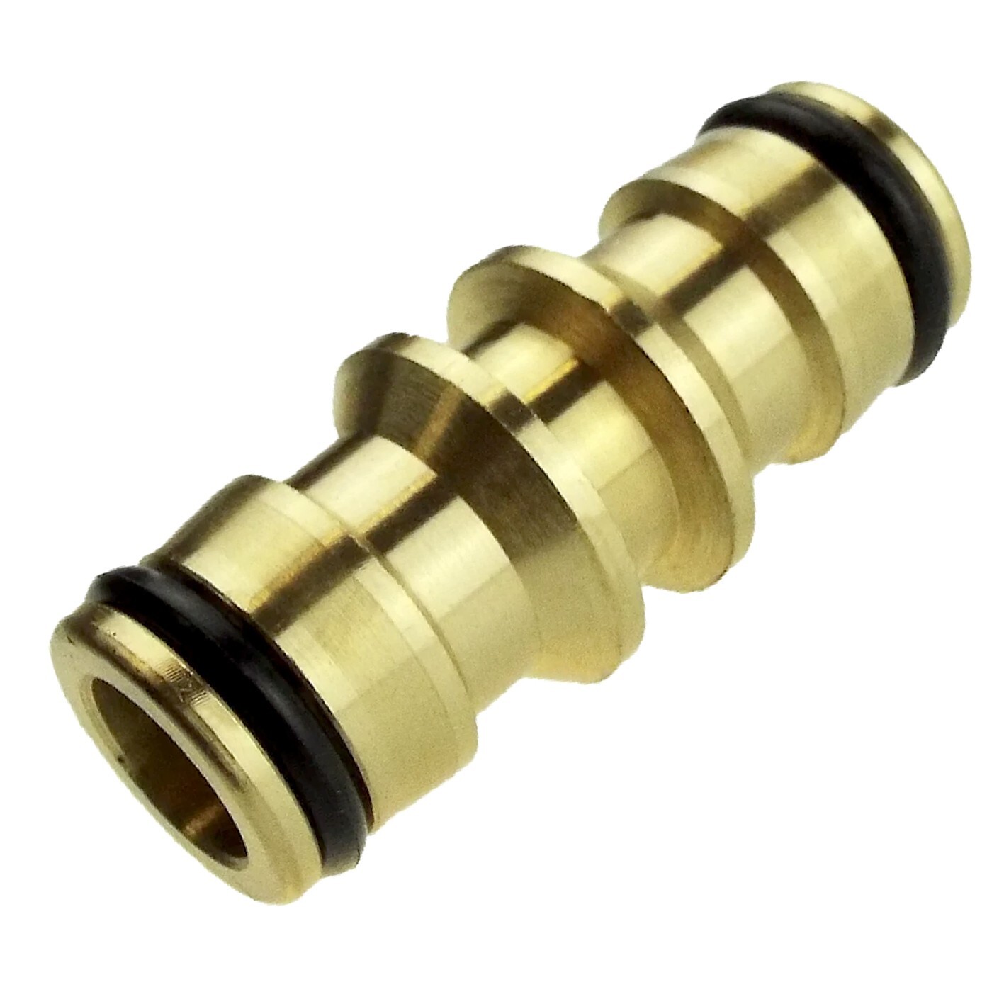 Irrigation System _ STRONG Double Male Garden ?? HOSE CONNECTOR ?? no Leak BRASS
