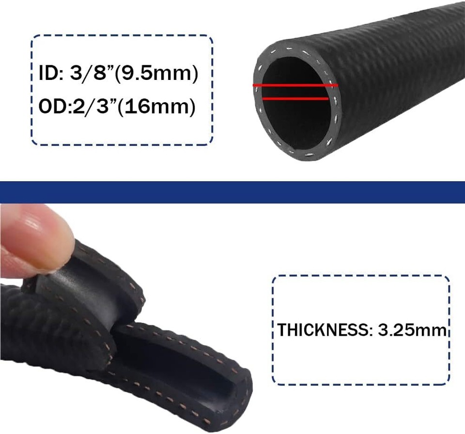 Hose for Oil Gas Fuel High Pressure Transmission Diesel 3/8 Fuel Line