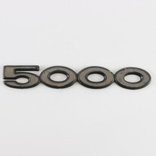 Vintage 1980s Audi 5000 Turbo? Automobile Badge Emblem 6.5"
