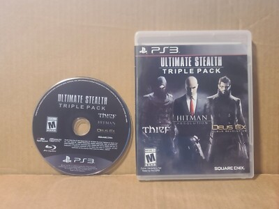 Ultimate Stealth Triple Pack (PS3 PlayStation 3) Hitman Absolution Deus Ex Thief