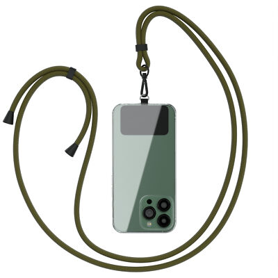 Universal Handykette alle Smartphones zum Umhängen Handyband Kordel Band Grün