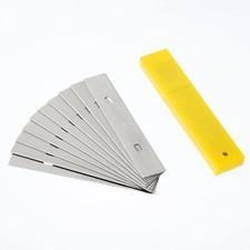 Bates- Scraper Blades, 4 Inch, 30 Pcs Replacement Razor Blades, Carbon Steel