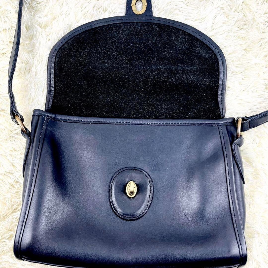 Extremely Rare Made In USA Old Coach 9908 Shoulder Bag Black