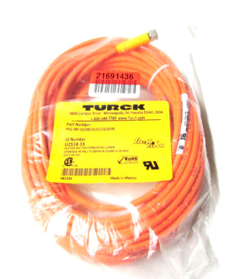 Turck PKG 3M-10/590/S101/CS10299 | U2518-55 FlexLife Cable | New 