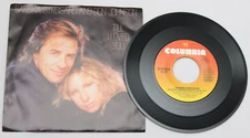 BARBRA STREISAND TILL I LOVED YOU / TWO PEOPLE 45 7" RECORD + PS (38-08062)