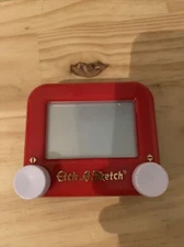 Ohio Art POCKET Etch A Sketch Mini Small Toy Red Color