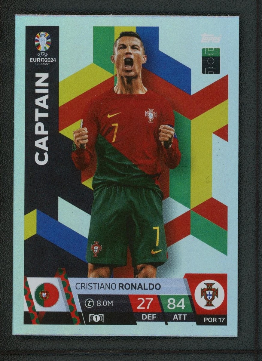 CRISTIANO RONALDO TOPPS MATCH ATTAX UEFA EURO2024 GERMANY CAPTAIN