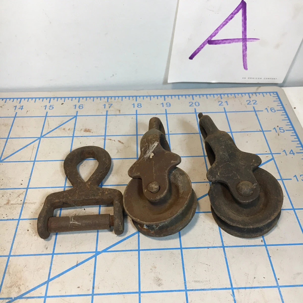 Small 2024 metal pulleys