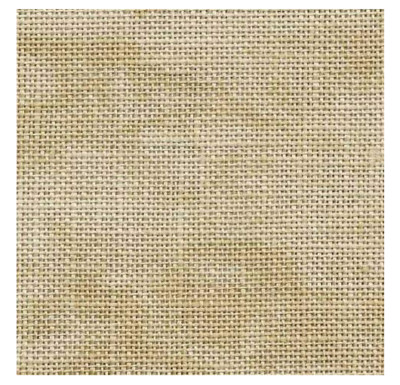 Toile Belfast Lin Zweigart Curry 32 – Or, Pour Point De Croix Et Broderie