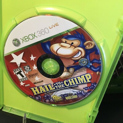 Hail to the Chimp (Microsoft Xbox 360, 2008) Complete In Box