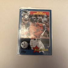 2022 Topps Series 2 - 1987 Topps All-Star Baseball Blue #87AS-28 Alex Bregman