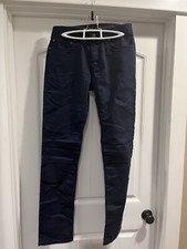 Prana Stretch Zion Pants Men's Size 30x34 Dark Blue Hiking Straight Leg Slim