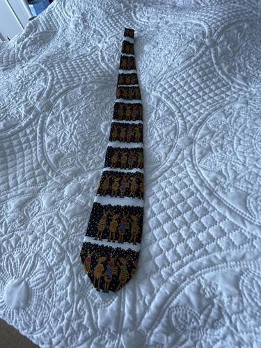 Vintage Musical Christmas Tie; Very Good Condition; Working - Picture 6 of 11