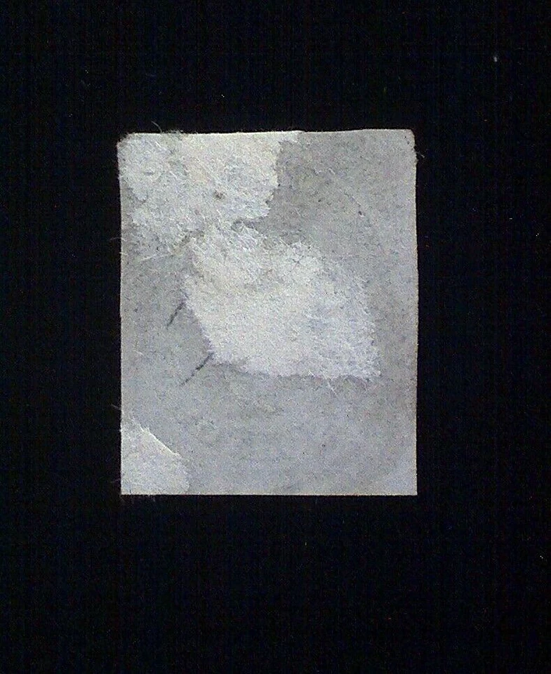 💥RARE💥 CANADA #7a USED THICK PAPER, VF *HUGE MARGINS* CARTIER (1855) 10P - Image 3 of 4