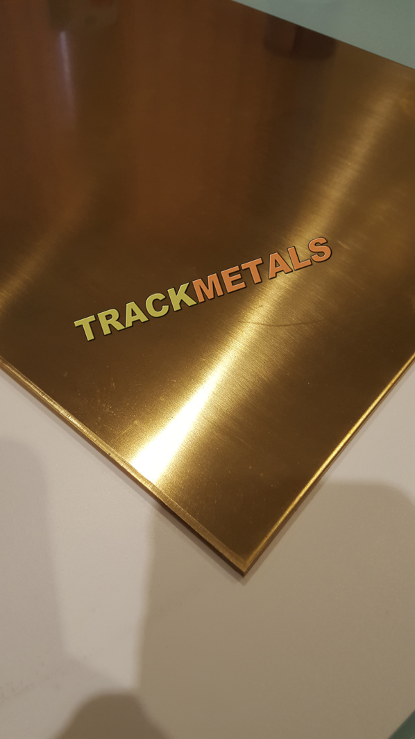 brass Sheet 25 swg, .020" CZ108 H/H 333 mm x 333 mm x 1off eBay
